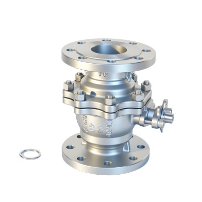 DN80 16Bar Flanged Stainless Steel Material Ball Valve