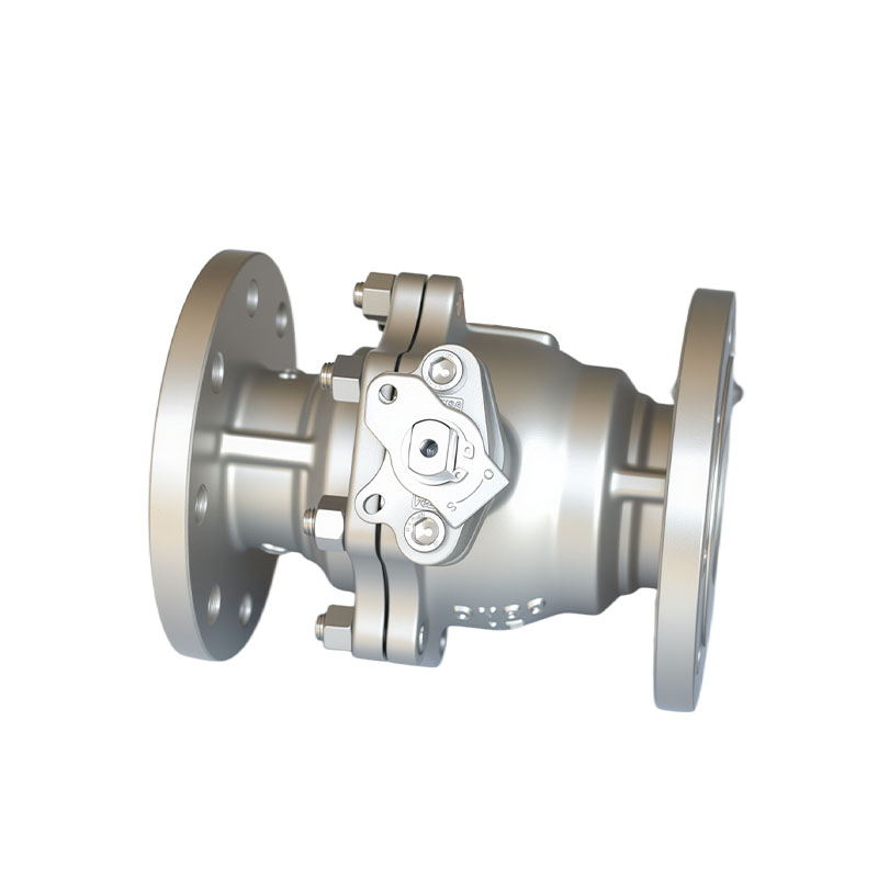 DN80 16Bar Flanged Stainless Steel Material Ball Valve
