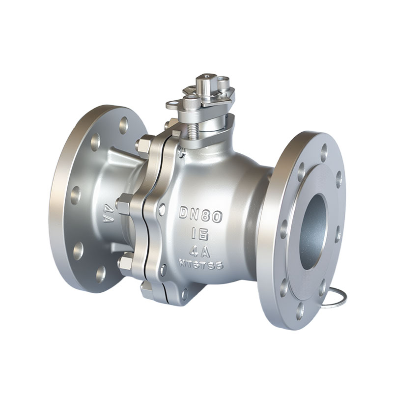 DN80 16Bar Flanged Stainless Steel Material Ball Valve