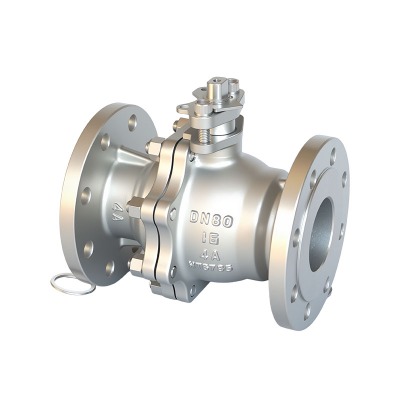 DN80 16Bar Flanged Stainless Steel Material Ball Valve