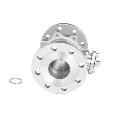DN80 16Bar Flanged Stainless Steel Material Ball Valve