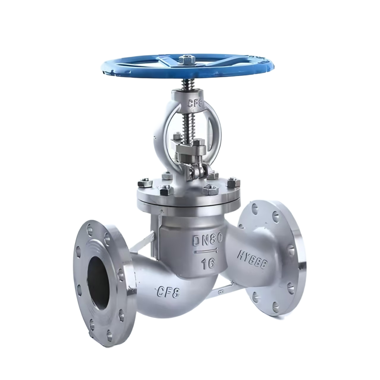 Premium DN80 CF8 Stainless Steel Globe Valve