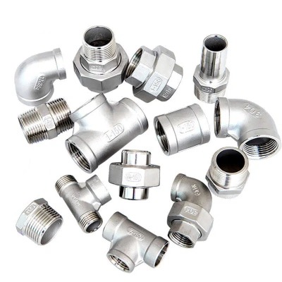 304 SS Pipe Fittings: Elbows, Tees, Couplings & Nipples