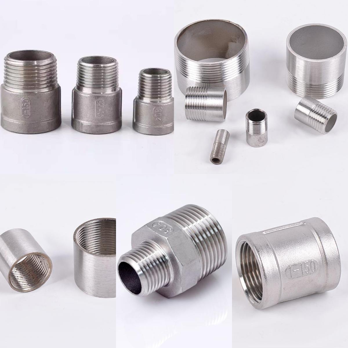 304 SS Pipe Fittings: Elbows, Tees, Couplings & Nipples